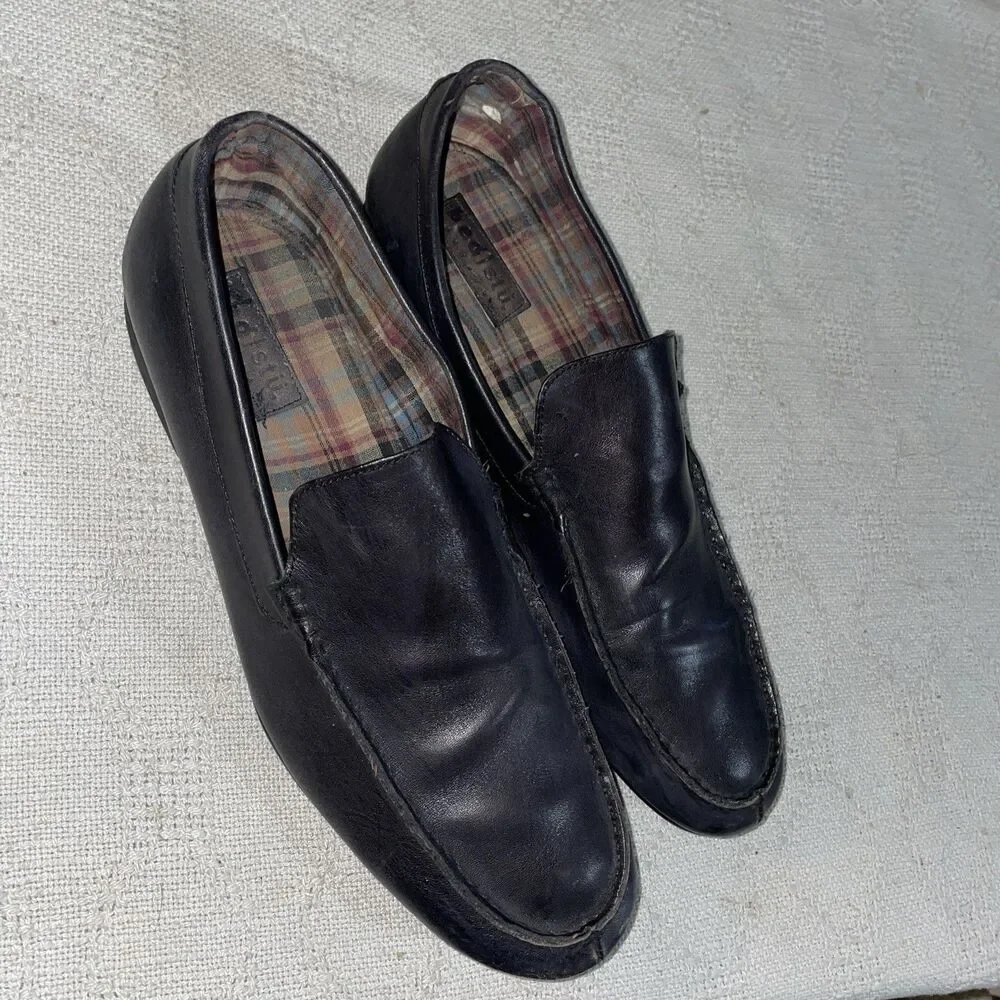 Bed-Stu Men’s Casual Loafers Size 11 M Black Leather Going Out Party Comfort